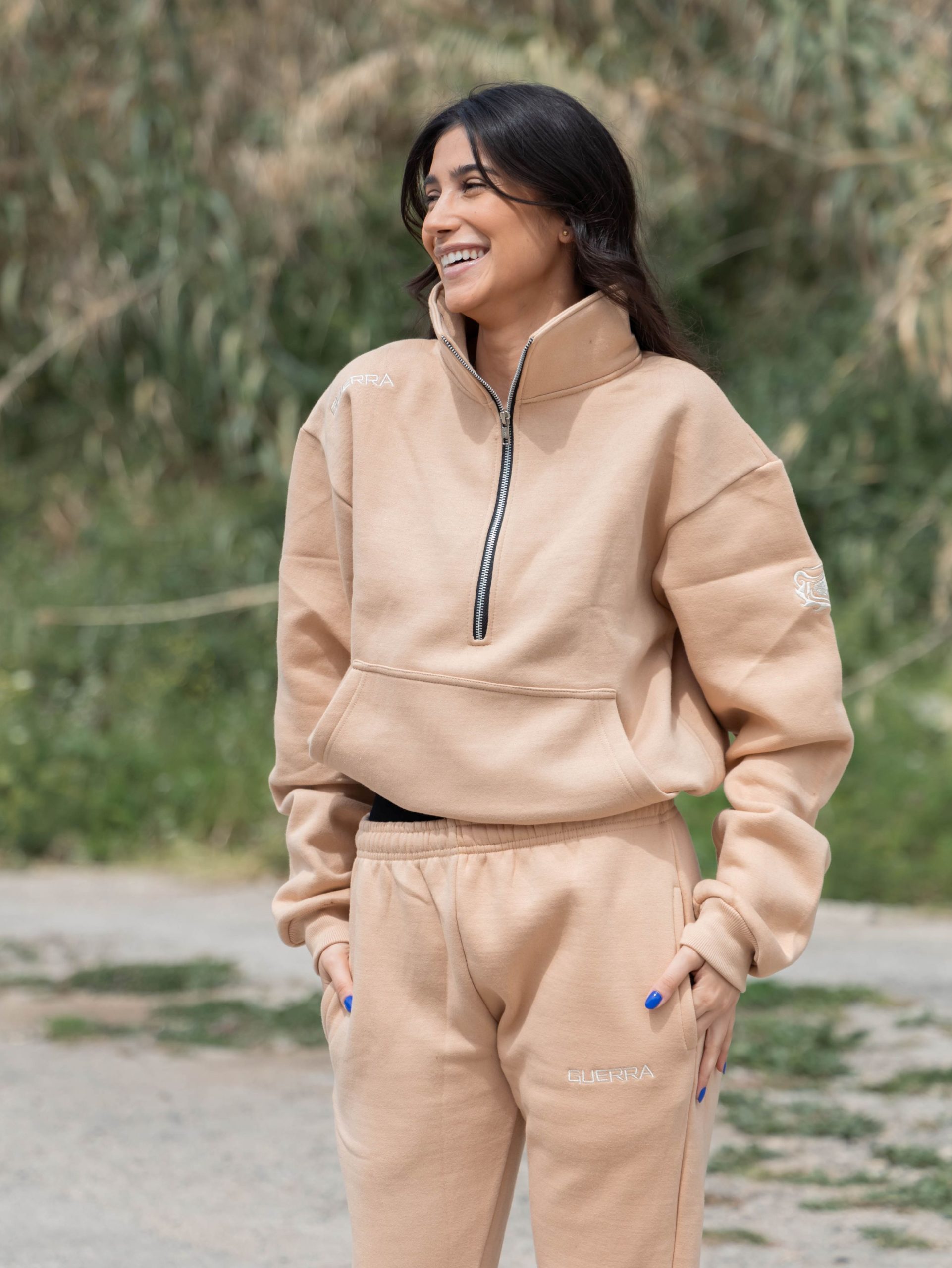 Half Zipper Hoodie - Women